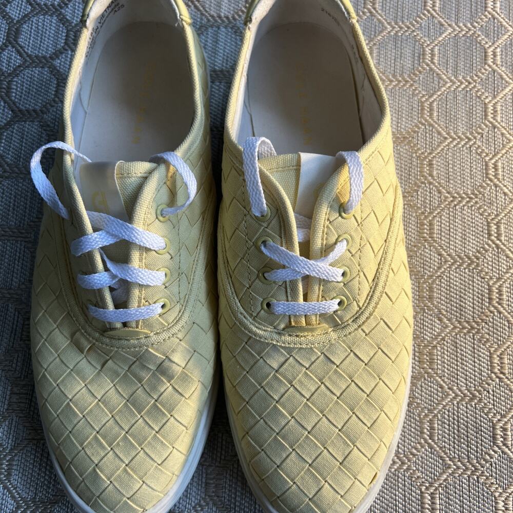 Butter Yellow Cole Haan GRANDPRO Harbor Sneaker Women's Slip On Banana Sz 9.5
